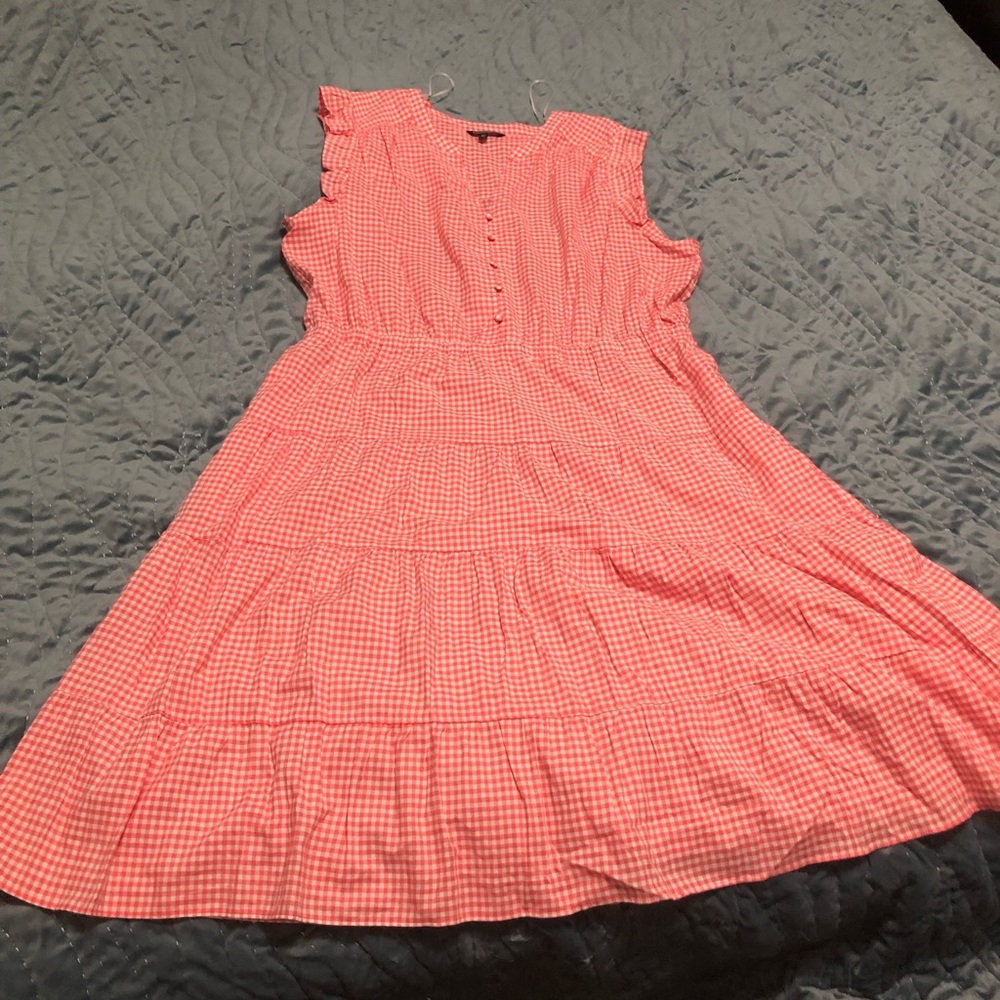 Ruffle Sleeve Tier Maxi Dress